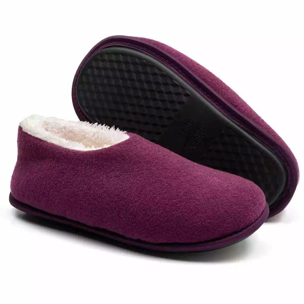 (PROMOÇÃO EXCLUSIVA) Pantufa Ortopédica Peluciada Feminina + (BRINDE)